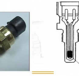 冷却液温度传感器结构及其工作原理 水温传感器的检测